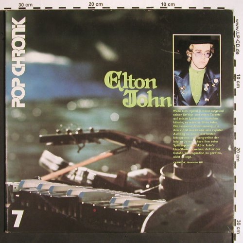 John,Elton: Pop Chronik,Foc, DJM(87 571 XCT), D,  - 2LP - V1495 - 9,00 Euro