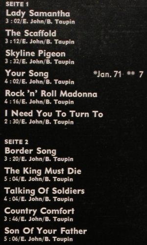 John,Elton: Pop Chronik,Foc, DJM(87 571 XCT), D,  - 2LP - V1495 - 9,00 Euro