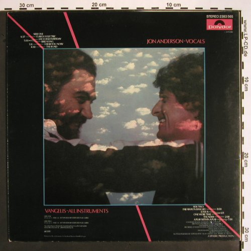Jon and Vangelis: Short Stories, Polydor(2383 565), D, 1980 - LP - V1496 - 7,50 Euro