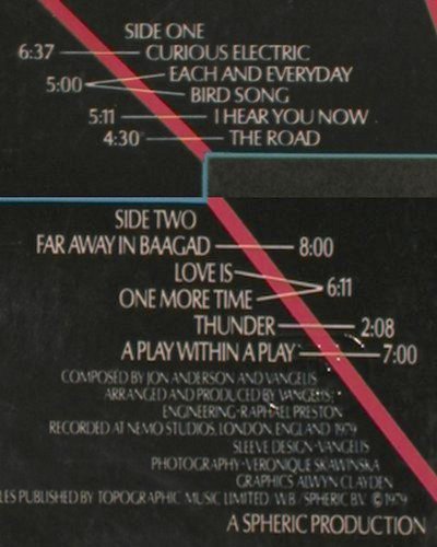 Jon and Vangelis: Short Stories, Polydor(2383 565), D, 1980 - LP - V1496 - 7,50 Euro