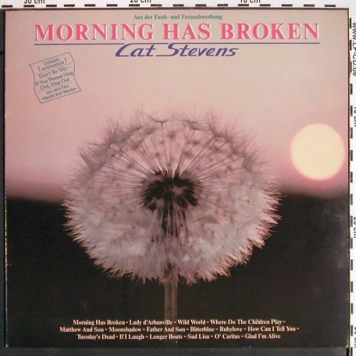 Stevens,Cat: Morning Has Broken (Harold&Maude), Island (204 204-502), D, 1981 Typ: LP Best.-Nr.: V1540 Preis: 6,00 Euro