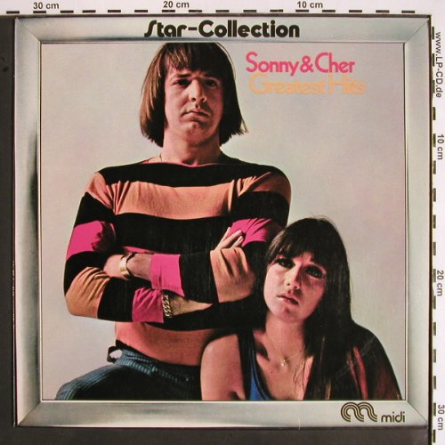 Sonny & Cher: Greatest Hits, Star-Collection, MIDI (MID 20 026), D, Ri, 1972 Typ: LP Best.-Nr.: V1573 Preis: 6,00 Euro
