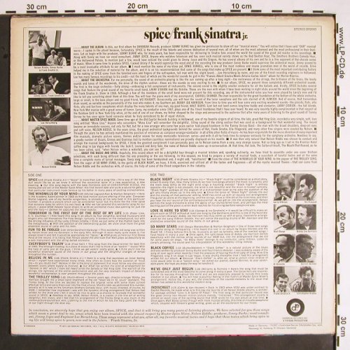 Sinatra Jr.,Frank: Spice, m /vg+, Daybreak (DR 2003), D, 1971 Typ: LP Best.-Nr.: V1595 Preis: 7,50 Euro