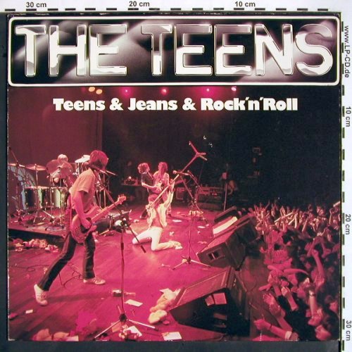 Teens: Teens & Jeans R'&'R +Karte, Hansa(200 845-320), D, 1979 - LP - V1674 - 6,00 Euro