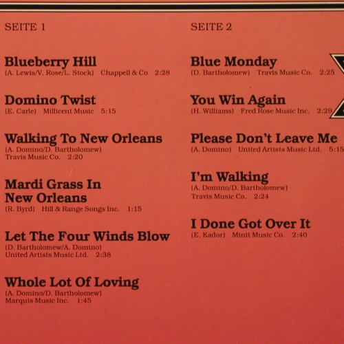 Domino,Fats: Blueberry Hill (live 1695), Karussell(2872 118), D,  - LP - V1676 - 5,00 Euro