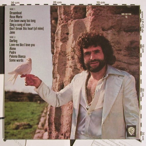 Baker Selection,George: Paloma Blanca, Foc, wh.Anpressung, WB (WB 56 136), D, 1975 Typ: LP Best.-Nr.: V1718 Preis: 6,00 Euro