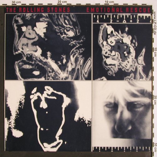 Rolling Stones: Emotional Rescue - Only Cover, RS(064-63 774), D, 1980 - Cover - V1730 - 3,00 Euro