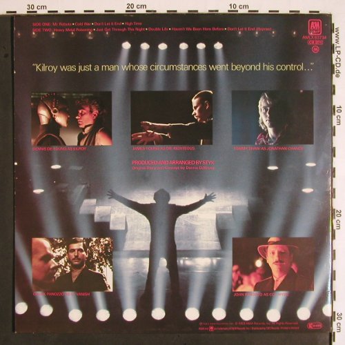 Styx: Kilroy Was Here, Foc, AM (LX63734), NL, 1983 Typ: LP Best.-Nr.: V1753 Preis: 6,00 Euro