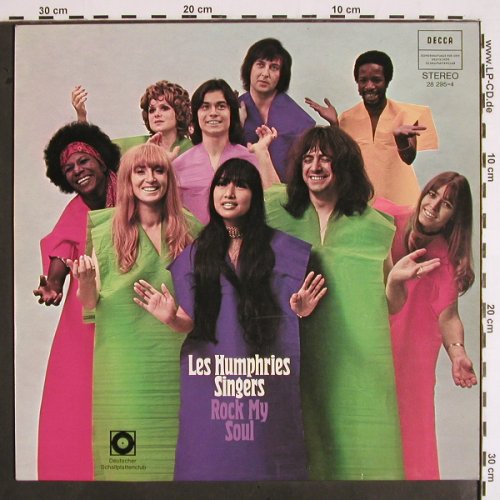 Les Humphries Singers: Rock My Soul (Sonderauflage DSC), Decca(28 295-4), D,  - LP - V1759 - 6,00 Euro
