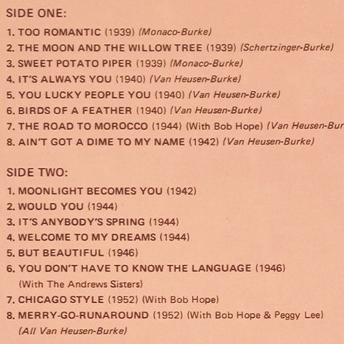 Crosby,Bing: 6-Bing Takes on the Road,VeryBest o, World Records Ltd.(SM 296), UK, Mono,  - LP - V17 - 9,00 Euro