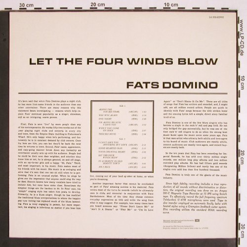 Domino,Fats: Let the Four Winds Blow, Liberty(1A 058-82993), NL, Ri, 1982 - LP - V1861 - 7,50 Euro