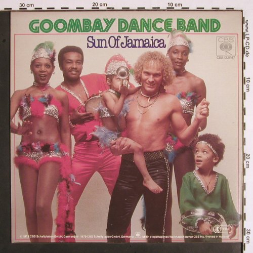 Goombay Dance Band: Sun of Jamaica+1, Lim.Ed., CBS(CBS 12.7947), NL, 1979 - 12inch - V1870 - 5,00 Euro