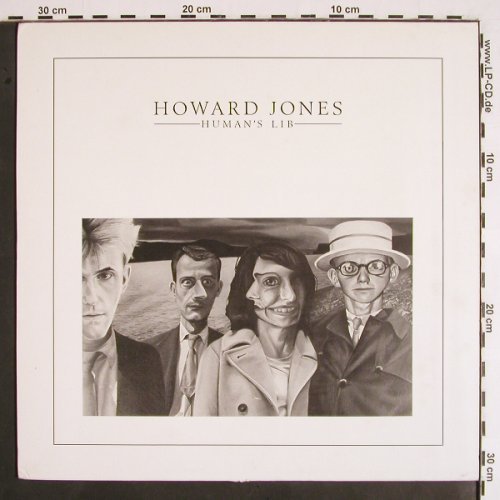 Jones,Howard: Human's Lib, Warner(240 335-1), D, 1984 - LP - V1888 - 6,00 Euro