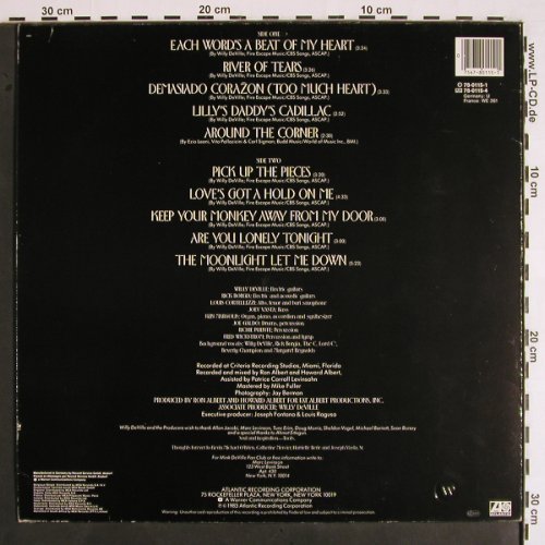 De Ville,Mink: Where Angels Fear To Tread, m-/vg+, Atlantic(78-0115-1), D, 1983 - LP - V1908 - 5,00 Euro