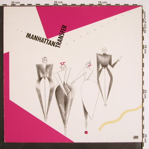 Manhattan Transfer: Extensions, Atlantic(ATL 50 674), D, 1979 - LP - V1927 - 7,50 Euro