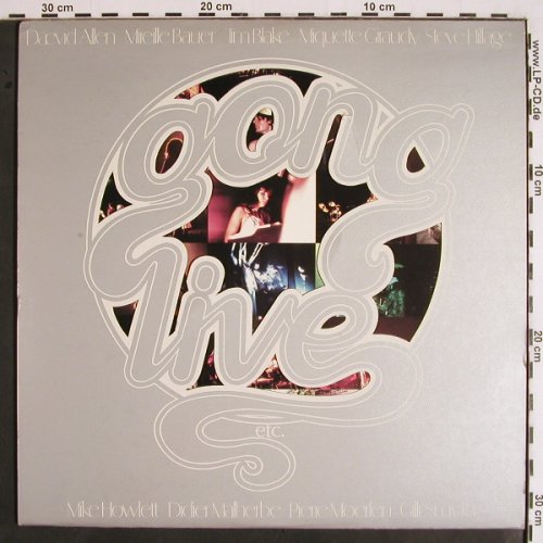Gong: Live etc., m--/vg+, Virgin / VGD3501(25 033 XBU), D/UK, 1977 - 2LP - V1955 - 15,00 Euro