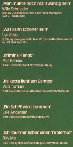 V.A.25 Jahre Sunil  präs.Evergreens: Willy Schneider... Lesley Hamilton, Sunil/Teldec (A-4798), D, Foc, 1980 Typ: LP Best.-Nr.: V199 Preis: 7,50 Euro