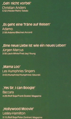 V.A.25 Jahre Sunil  präs.Evergreens: Willy Schneider... Lesley Hamilton, Sunil/Teldec (A-4798), D, Foc, 1980 Typ: LP Best.-Nr.: V199 Preis: 7,50 Euro