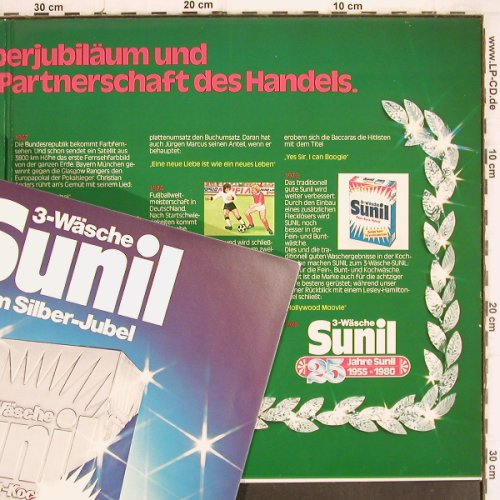 V.A.25 Jahre Sunil  präs.Evergreens: Willy Schneider... Lesley Hamilton, Sunil/Teldec (A-4798), D, Foc, 1980 Typ: LP Best.-Nr.: V199 Preis: 7,50 Euro