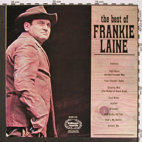 Laine,Frankie: The Best Of, Hallmark(HM 515), UK, 1967 - LP - V2016 - 6,00 Euro