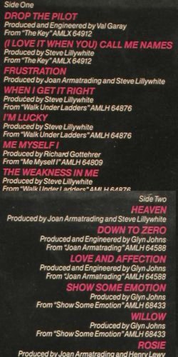 Armatrading,Joan: Track Record, AM (LK 63725), NL, 1983 Typ: LP Best.-Nr.: V203 Preis: 6,00 Euro