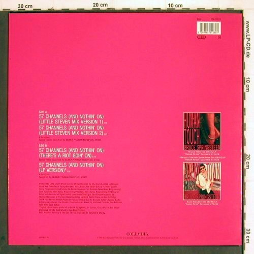 Springsteen,Bruce: 57 Channels(and nothin on )*4, Columbia (658138 6), NL, 1992 Typ: 12" Best.-Nr.: V217 Preis: 6,00 Euro