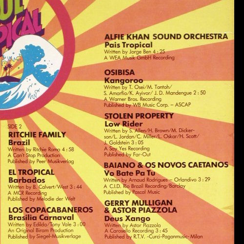 V.A.Soul Tropical: Black Blood... G.Mulligan&Piazzola, WEA(WEA 48 007), D, 1975 - LP - V2184 - 7,50 Euro