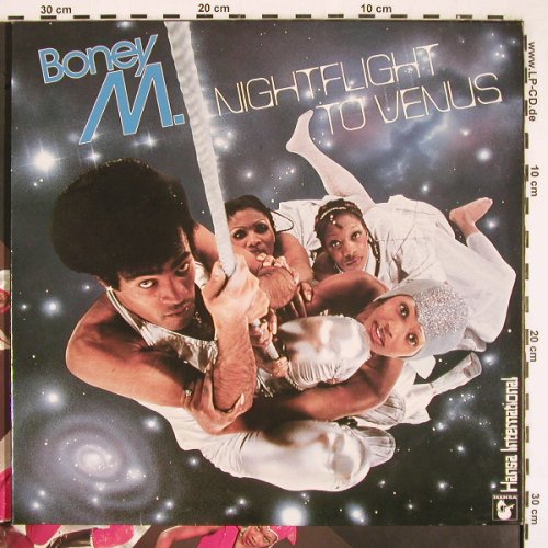 Boney M.: Nightflight To Venus,Foc, Postcards, Hansa(26 026 XOT), D, 1978 - LP - V2342 - 9,00 Euro