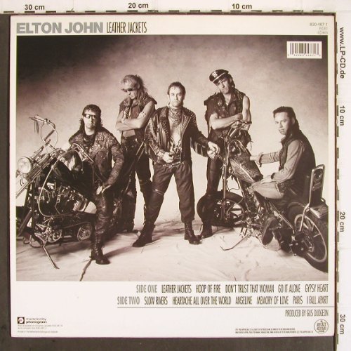 John,Elton: Leather Jackets, Rocket(830 487-1), NL, 1986 - LP - V236 - 5,00 Euro