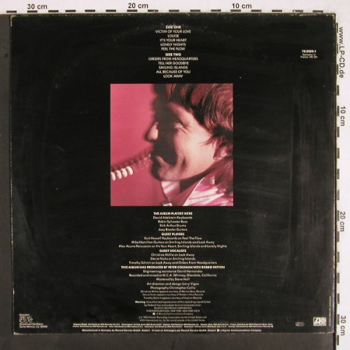 Patton,Robbie: Orders From Headquarters, m-/vg+, Atlantic(78.0006-1), D, 1982 - LP - V2434 - 4,00 Euro