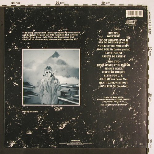Airey,Don: K2-Tales of Triumph and Tragedy by, MCA(255 981-1), D, 1988 - LP - V2566 - 5,00 Euro