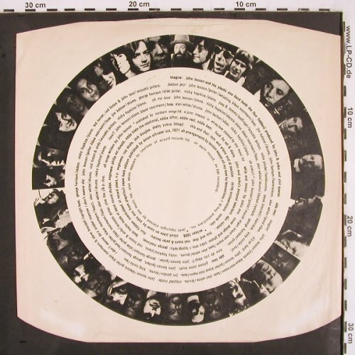 Lennon,John: Imagine - Innersleeve, Apple(PAS 10004), UK, 1971 - Sleeve - V2612 - 2,50 Euro