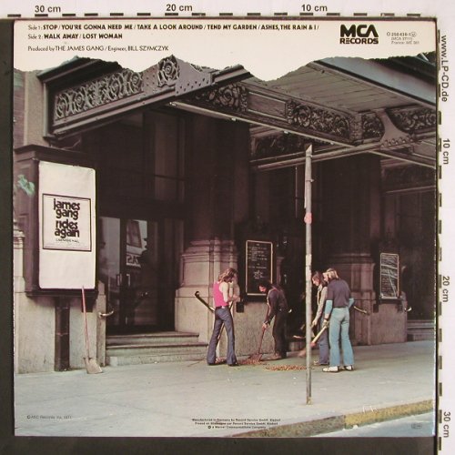 James Gang: Live In Concert, MCA(250 439-1), D, 1971 - LP - V2774 - 14,00 Euro