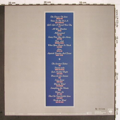 V.A.Danke'85: Ärzte,Nena,Jagger, Lim.Ed.No.007398, CBS (CBS 1985), NL, 1984 Typ: LP Best.-Nr.: V277 Preis: 6,00 Euro