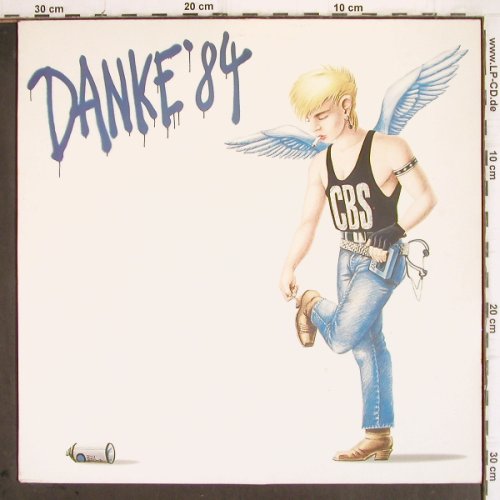 V.A.Danke'84: Nena,Wham,Jackson.. Lim.Ed.No.02340, CBS (07 001984-1), NL, Promo, 1984 Typ: LP Best.-Nr.: V278 Preis: 6,00 Euro