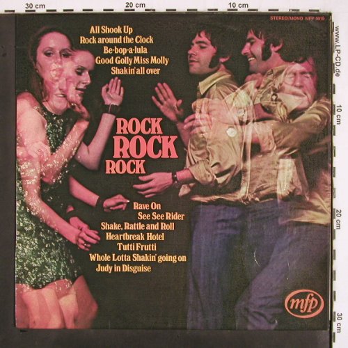 V.A.Rock Rock Rock- BWD Prod.: Tutti-Frutti,Rave on..(Cover Vers.), MFP/Unknown Artist(MFP 5019), D, vg+/m-,  - LP - V2801 - 4,00 Euro