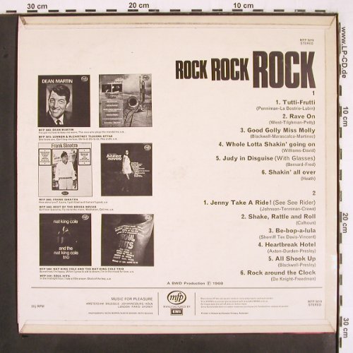 V.A.Rock Rock Rock- BWD Prod.: Tutti-Frutti,Rave on..(Cover Vers.), MFP/Unknown Artist(MFP 5019), D, vg+/m-,  - LP - V2801 - 4,00 Euro