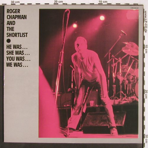 Chapman,Roger & Shortlists: He Was..she Was..., Line (6.28600 DT), D, 1982 Typ: 2LP Best.-Nr.: V2847 Preis: 9,00 Euro