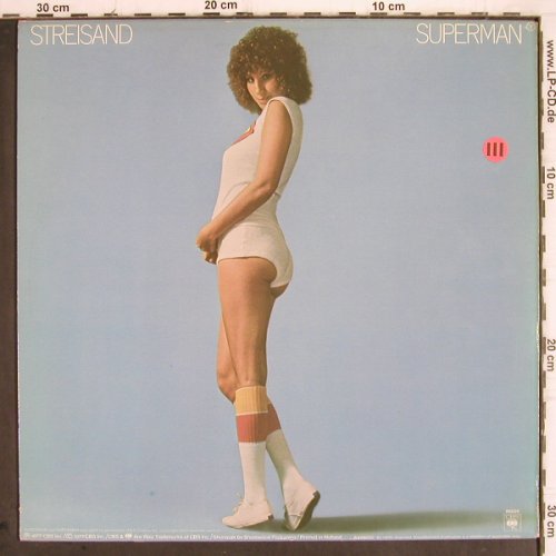 Streisand,Barbra: Superman, CBS (CBS 86 030), NL, 1977 Typ: LP Best.-Nr.: V297 Preis: 6,00 Euro