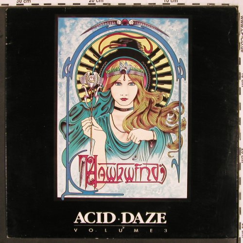 Hawkwind: Acid Daze Volume 3, m-/vg+, Receiver Records(RRLP 127), UK, 1990 - LP - V2985 - 7,50 Euro
