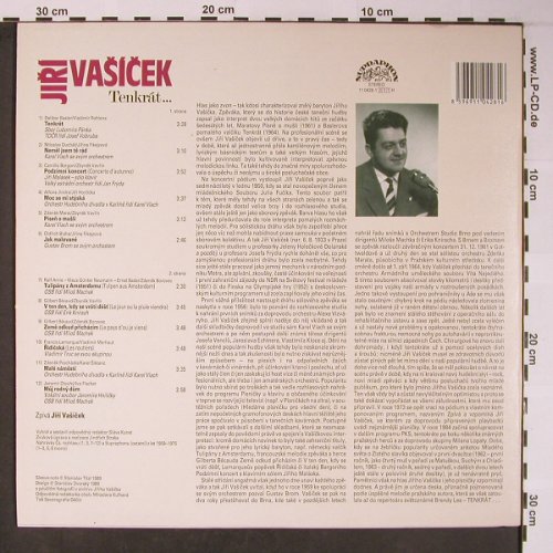 Vasicek,Jiri: Tenkrát... (1959-75), Supraphon (11 0428-1), CZ, Ri, 1989 Typ: LP Best.-Nr.: V3025 Preis: 6,00 Euro