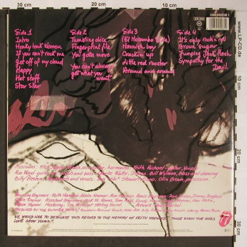 Rolling Stones: Love You Live, Foc, RS / CBS (CBS 450208 1), NL, Ri, 1977 Typ: 2LP Best.-Nr.: V3072 Preis: 20,00 Euro