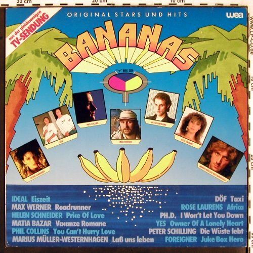 V.A.Bananas: Yes... Ideal, WEA (24-0334-1), D, 1983 Typ: LP Best.-Nr.: V3101 Preis: 4,00 Euro