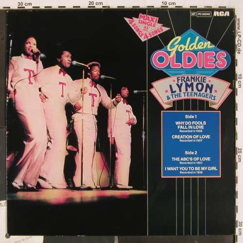 Lymon,Frankie & Teenagers: Why do fools fall in Love+3,Musterp, RCA Golden Oldies (PC 60049), D, 1983 Typ: 12" Best.-Nr.: V3257 Preis: 3,00 Euro
