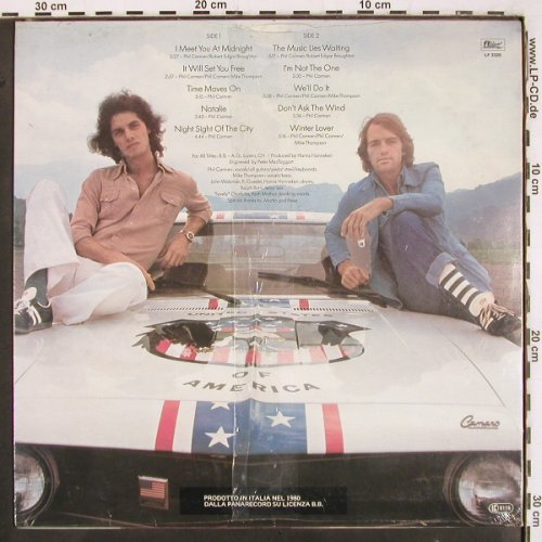 Carmen,Phil & Mike Thompson: Time Moves On, FS-New sealed, Ariola (LP 3320), I, 1980 Typ: LP Best.-Nr.: V3291 Preis: 12,50 Euro