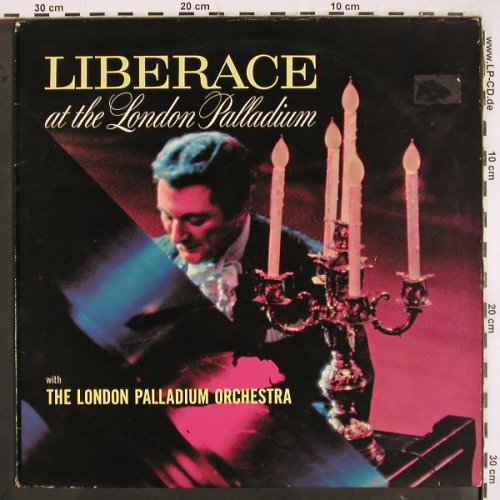 Liberace: At the London Palladium(1960)m-/vg+, MCA (MCL 1849), UK, Ri Typ: LP Best.-Nr.: V3318 Preis: 6,00 Euro