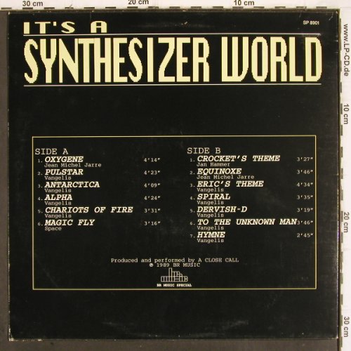 A Close Call: It's a Synthesizer Word, BR Music (SP 8901), B, 1989 Typ: LP Best.-Nr.: V35 Preis: 6,00 Euro