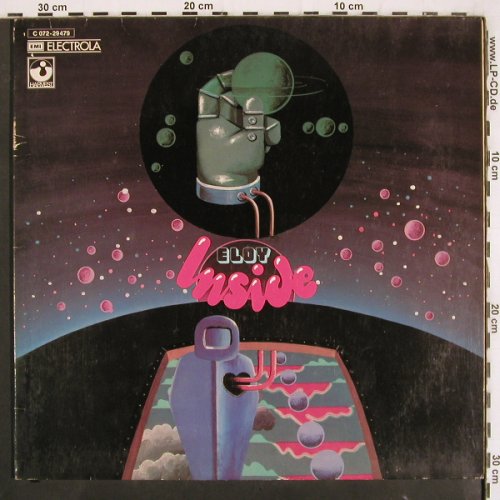 Eloy: Inside,Foc, m-/vg+, Harvest (C 072-29 479 D), D, 1973 Typ: LP Best.-Nr.: V3667 Preis: 12,50 Euro