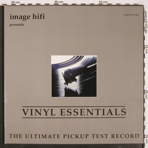 Image HiFi-Vinyl Essentials: Ultimate Pick up Test Rec. Foc,180g, image hifi (LP 003), D, 2001 Typ: LP Best.-Nr.: V3676 Preis: 20,00 Euro