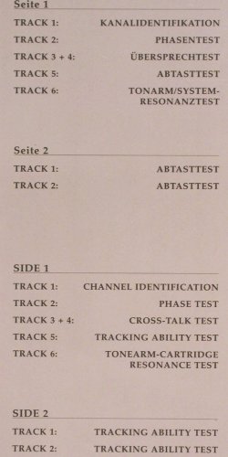 Image HiFi-Vinyl Essentials: Ultimate Pick up Test Rec. Foc,180g, image hifi (LP 003), D, 2001 Typ: LP Best.-Nr.: V3676 Preis: 20,00 Euro